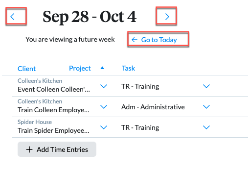 Calendar picker