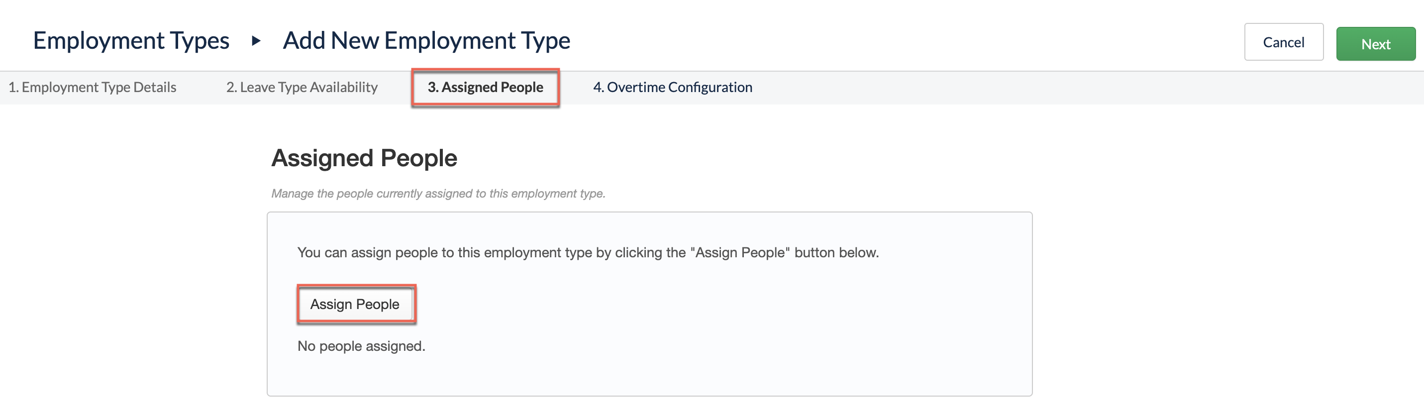 Assign People picker