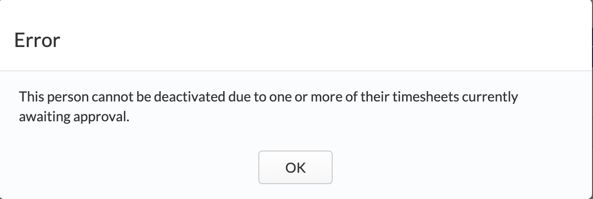 Unlocking in Security Settings