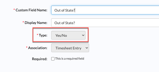 Associations picker