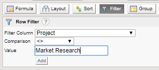 Exclude filter example