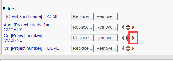Parentheses start control